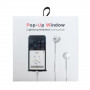 Écouteurs Lightning Bluetooth Pop-ups+Contrôle