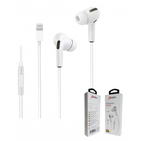 Écouteurs Lightning Mayline Bluetooth Pop-ups+Contrôle