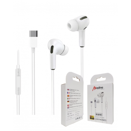 Kit Mains Libres Ecouteurs Type-C