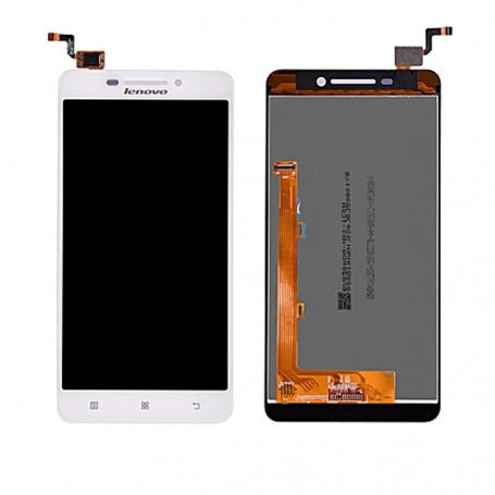 Ecran LENOVO A5000 Blanc Vitre Tactile + LCD (COMPLETE)